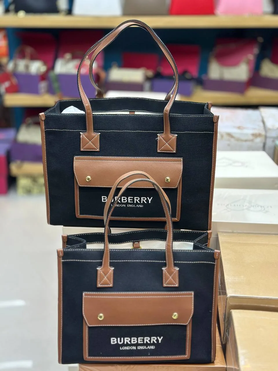 کیف پارچه ی باربری